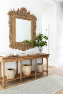 Asha NBAS-2302 Mustard / Off-White Rug