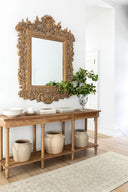 Asha NBAS-2305 Mustard / Off-White Rug