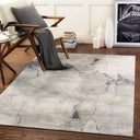 Norland NLD-2311 Charcoal / Dark Blue Rug