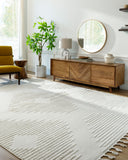 Nora NOA-2304 Cream / Light Gray Rug