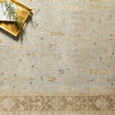 Normandy NOY-8003 Cream / Ice Blue Rug