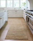 Natural Soumek NSM-2301 Beige / Dark Brown Rug