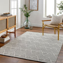 Nevada NVD-2302 Black / Off-White Rug