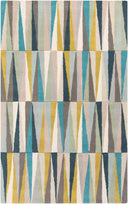 Oasis OAS-1095 Beige / Blue Rug
