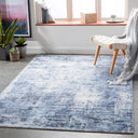 Park Avenue PAV-2302 Black / Dark Blue Rug