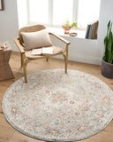 Poem PME-2303 Aqua / Beige Rug
