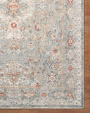 Poem PME-2303 Aqua / Beige Rug