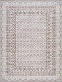 Rainier PNWRN-2312 Dark Brown / Light Gray Rug