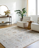 Spokane PNWSP-2300 Dusty Pink / Ivory Rug