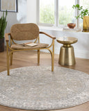 Poetry POI-2308 Cream / Dark Green Rug
