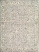 Poetry POI-2309 Cream / Dark Green Rug