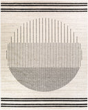Pisa PSS-2315 Black / Charcoal Rug