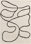 Pisa PSS-2354 Black / Light Gray Rug