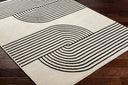 Pisa PSS-2355 Black / Light Gray Rug