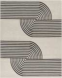 Pisa PSS-2355 Black / Light Gray Rug