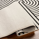 Pisa PSS-2355 Black / Light Gray Rug