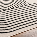 Pisa PSS-2355 Black / Light Gray Rug
