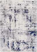Pisa PSS-2372 Charcoal / Dark Blue Rug
