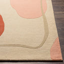 Queens QUN-2307 Dusty Pink / Medium Gray Rug