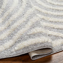 Rodos RDO-2330 Light Slate / White Rug