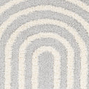 Rodos RDO-2330 Light Slate / White Rug