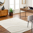 Rodos RDO-2341 Beige / White Rug