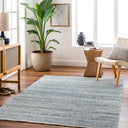 Reika REK-2303 Bright Blue / Cream Rug