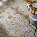Reina REN-2304 Cream / Denim Rug