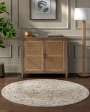 Reina REN-2305 Cream / Denim Rug