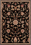 Riley RLY-5025 Black / Coral Rug