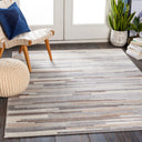 Roma ROM-2302 Charcoal / Gray Rug