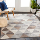 Roma ROM-2303 Charcoal / Gray Rug