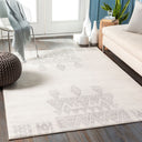 Roma ROM-2325 Charcoal / Light Gray Rug