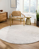 Roma ROM-2341 Gray / Light Gray Rug