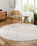 Roma ROM-2343 Light Gray / Medium Gray Rug