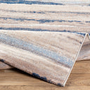 Roma ROM-2349 Gray / Light Blue Rug
