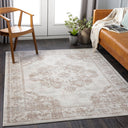 Roma ROM-2363 Gray / Ivory Rug