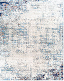 Roma ROM-2394 Gray / Light Blue Rug