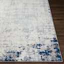 Roma ROM-2394 Gray / Light Blue Rug