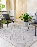 Rockport RPT-2319 Gray / Light Gray Rug