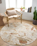 Roseanne RSE-2301 Light Blue / Medium Brown Rug