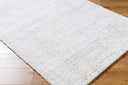 Sacramento Shag SCS-2300 Oatmeal / White Rug