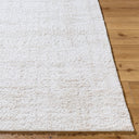 Sacramento Shag SCS-2300 Oatmeal / White Rug