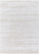 Sacramento Shag SCS-2301 Oatmeal / White Rug