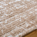 Sacramento Shag SCS-2305 Tan / White Rug