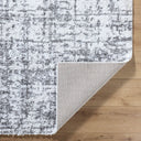 Sacramento Shag SCS-2306 Charcoal / White Rug