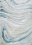 San Francisco SFO-2303 Blue / Denim Rug