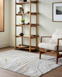 San Francisco SFO-2304 Charcoal / Ivory Rug
