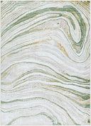 San Francisco SFO-2307 Ivory / Olive Rug