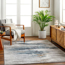 San Francisco SFO-2312 Black / Blue Rug